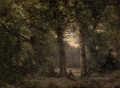 Recuerdo de la Ville d'Avray plein air Romanticismo Jean Baptiste Camille Corot